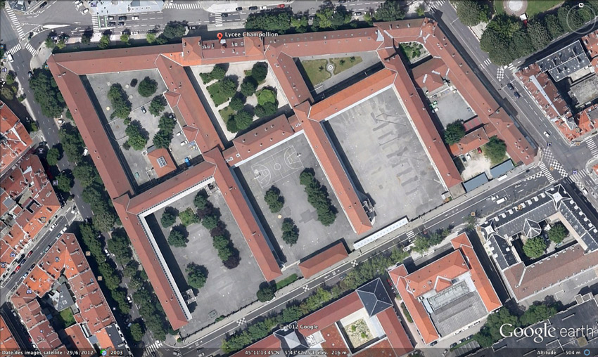 Présentation du lycée  Lycée Champollion